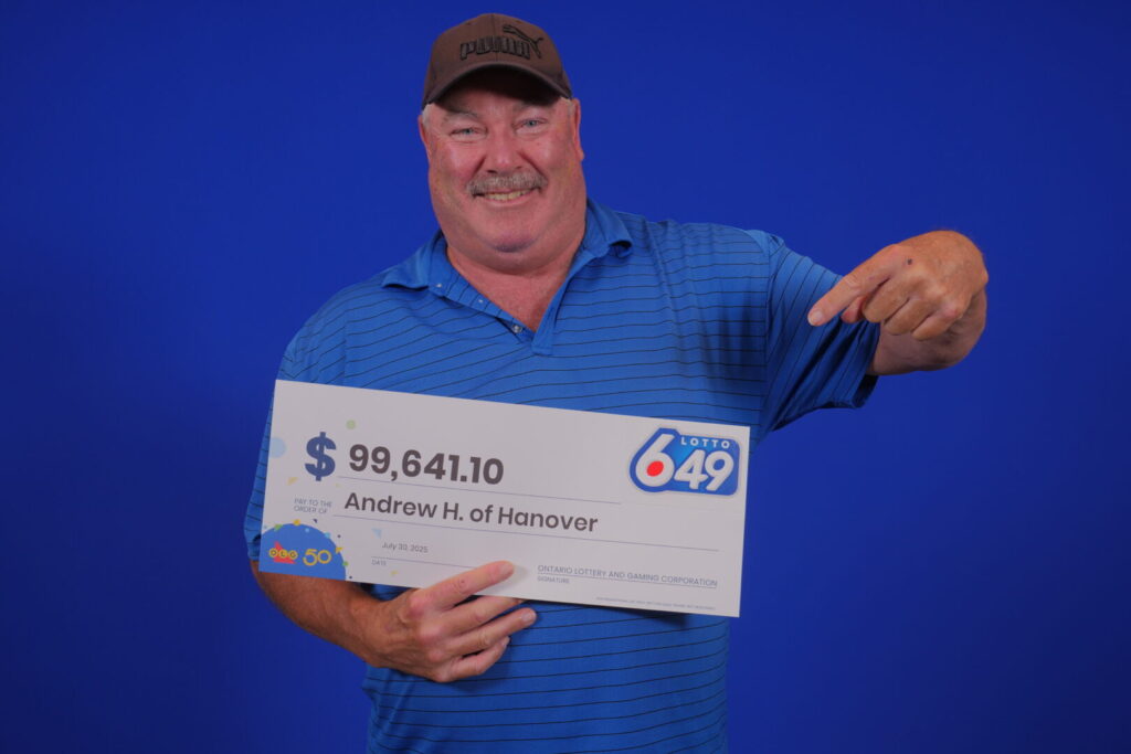 Hanover Man Wins ,641.10 in 6/49 Draw