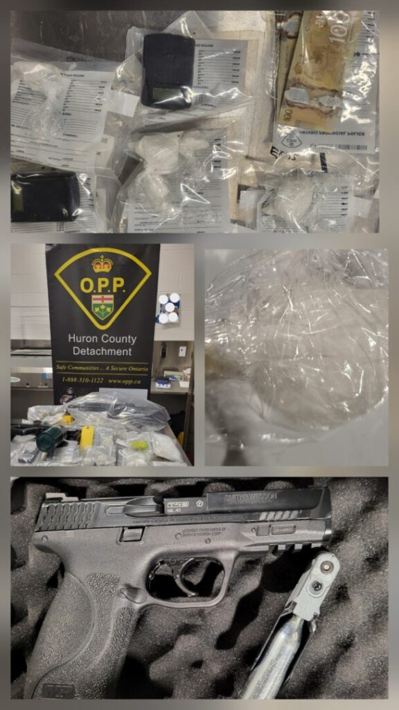 Search Warrant Digs Up Drugs and Weapons in Goderich