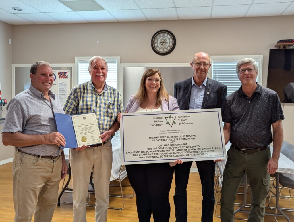 Meaford Curling Club Benefits from 0,000 Grant