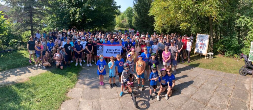 Wingham Terry Fox Run Marking 38 Years