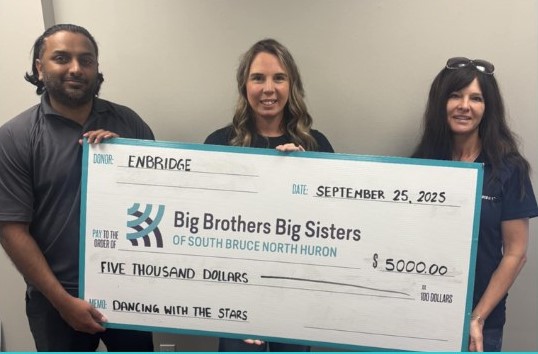 Enbridge Donation BBBS