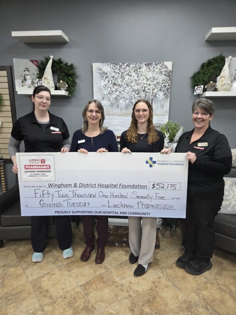 Giving Tuesday Brings In over ,000 for Wingham Hospital