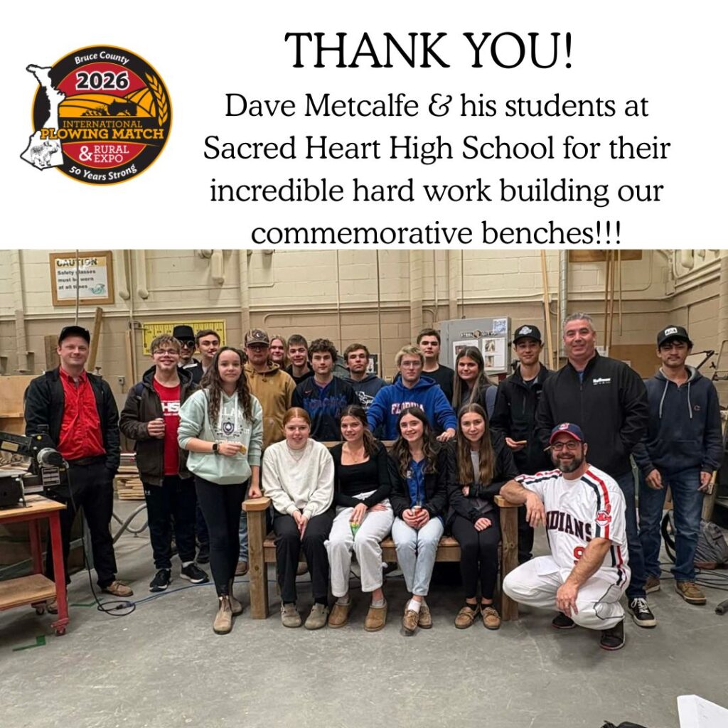 Students Design and Build Bench as Part of IPM Returning to Bruce County