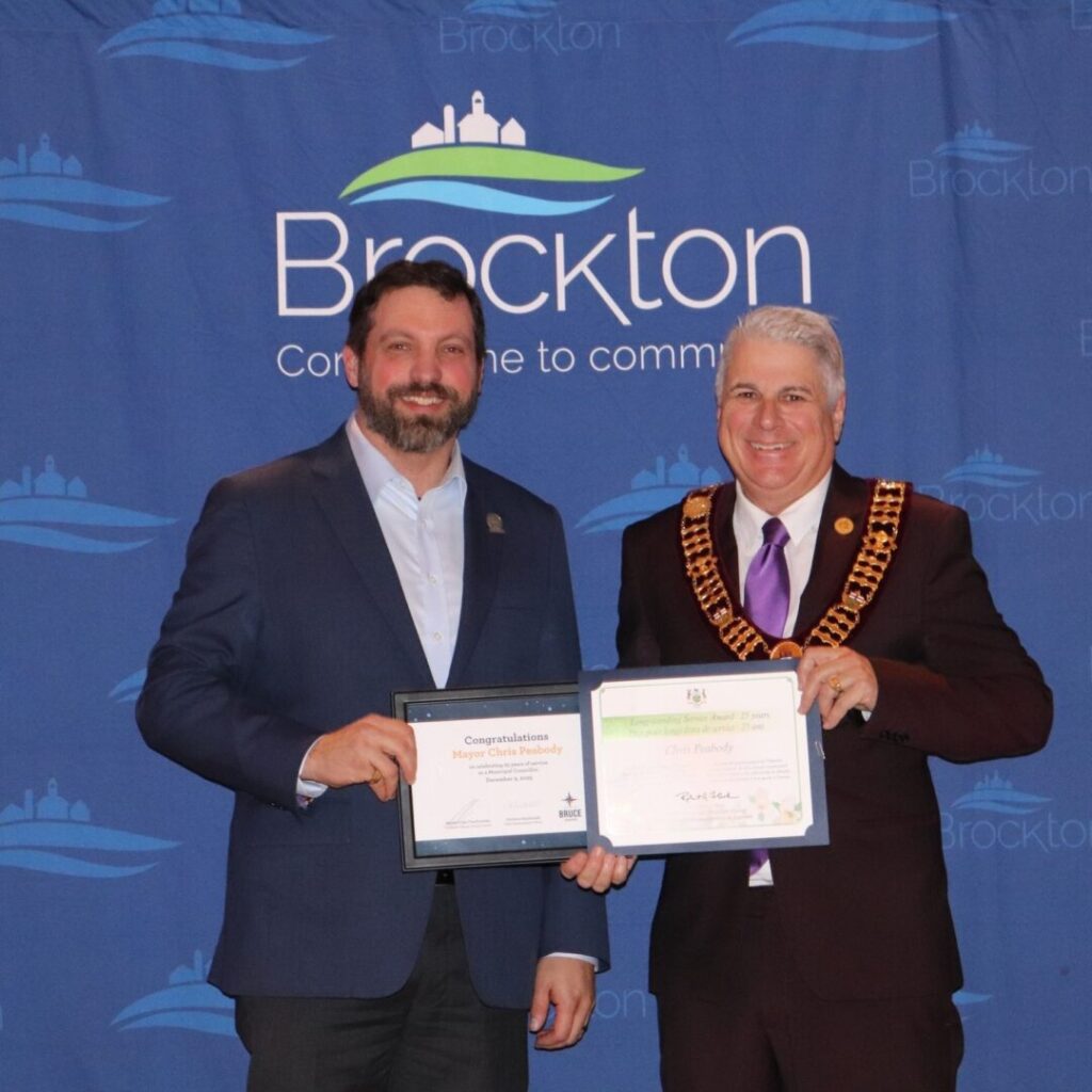 Brockton Mayor Recognized for 25 Years of Council Service
