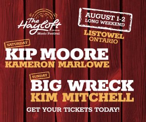 Hayloft Music Festival 2026 Vetical Ad Lineup