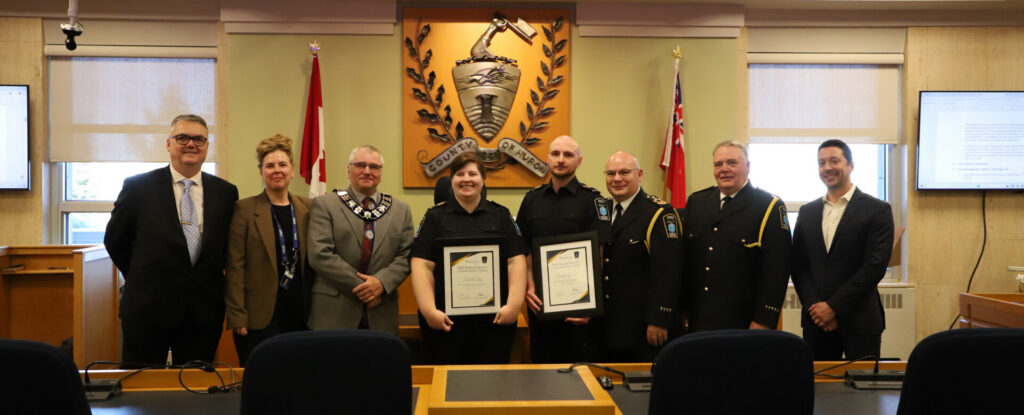 Two Paramedics Recognized with Commendation Awards Two Paramedics Recognized with Commendation Awards