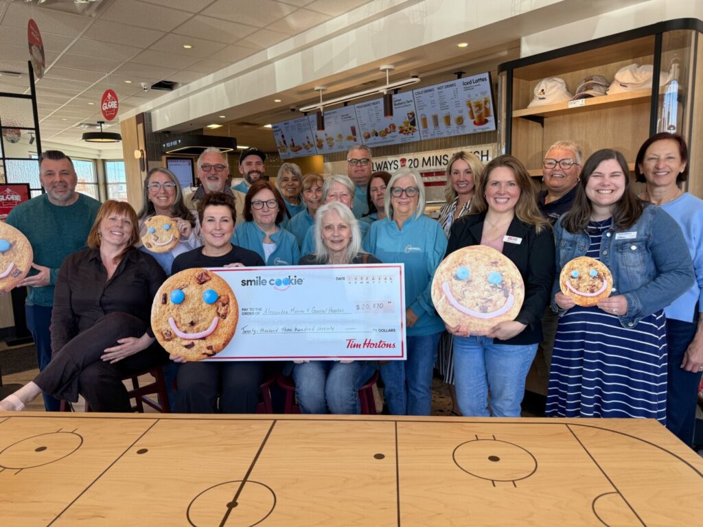 Over ,000 Raised for AMGH from Goderich Smile Cookies
