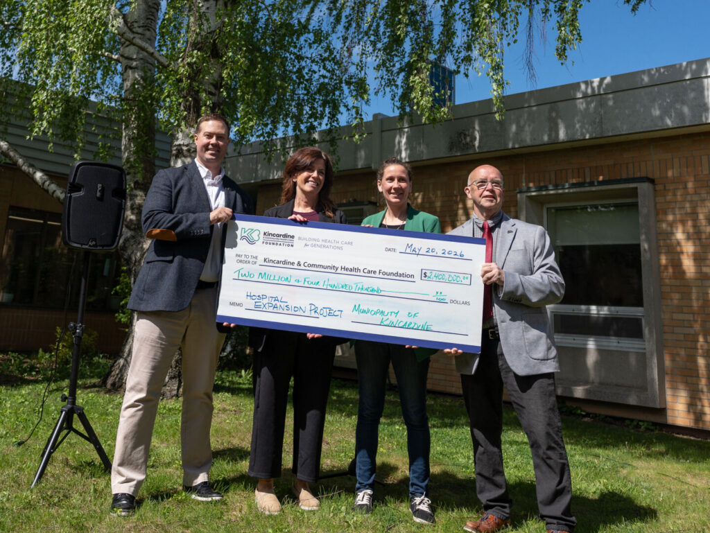 Kincardine and Huron-Kinloss Donate to Hospital Expansion