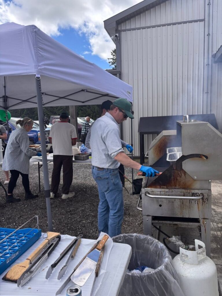 Over 00 Raised at Greens Meat Market Anniversary BBQ