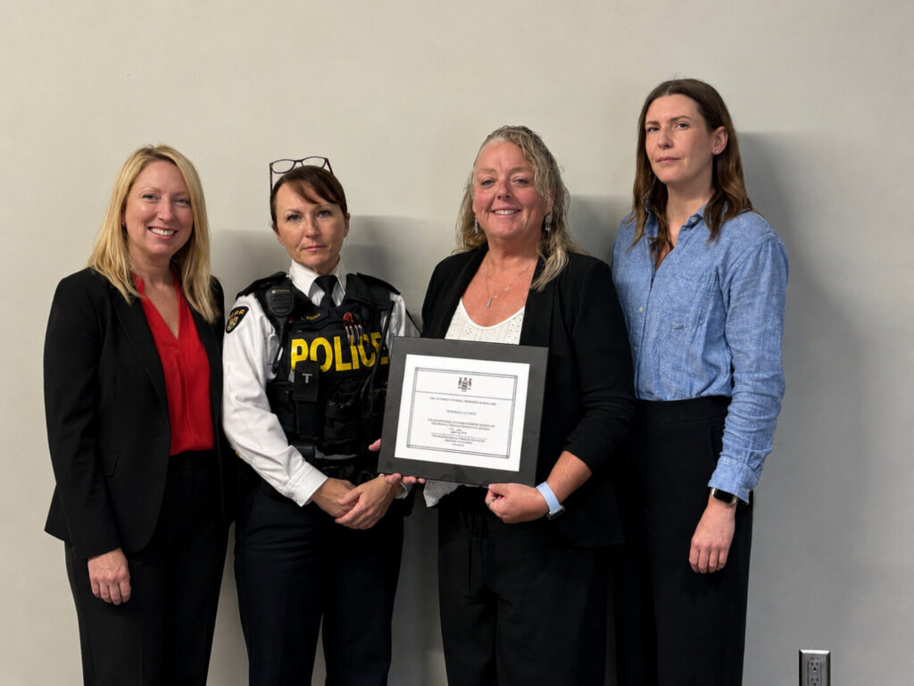 Deborah Logue Given Attorney General’s Victim Services Award of Distinction
