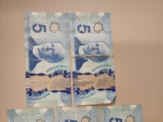 OPP Investigating Fake $5 Bills in Huron County
