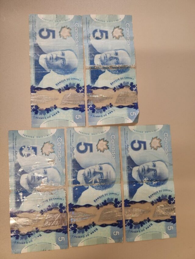 Huron County fake 5 bill