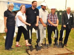 Ground Breaks at Saugeen Hospice in Walkerton