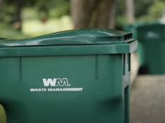 Wheeled Garbage and Recycling Bins Being Dropped Off in North Huron