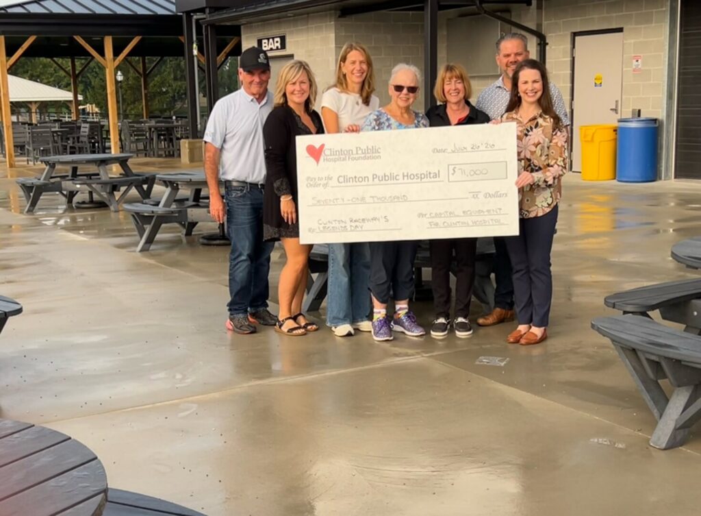 ,000 Raised from Legends Day for Clinton Public Hospital Foundation