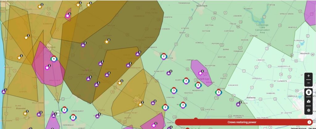 Wednesday Storm Wrecks Havoc Across Midwestern Ontario Wednesday Storm Wrecks Havoc Across Midwestern Ontario