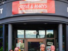Steve and Mary’s on the Square Donate to Goderich Memorial Community Renovations
